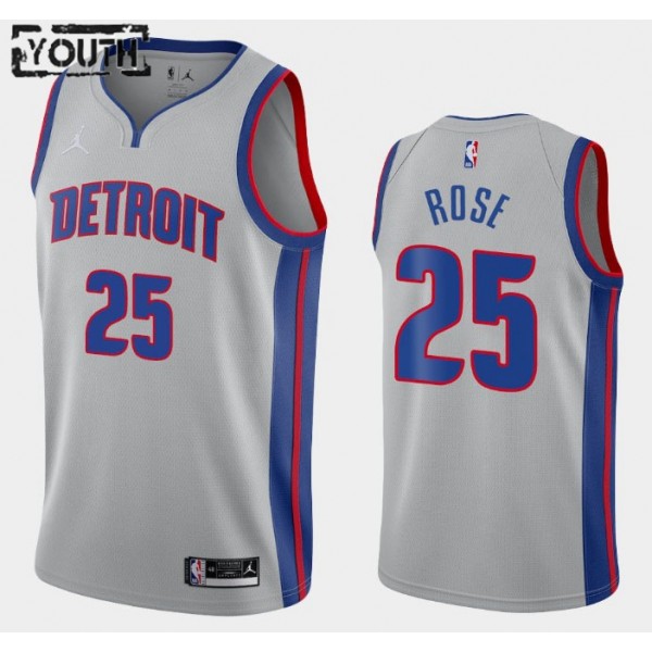 Detroit Pistons Trikot Derrick Rose 25 2020-2021 Jordan Brand Statement Edition Swingman - Kinder